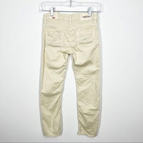 Eddie Penn NWT Girls Size 9-10 Italian Brand Yellow Jeans‎ Wonderland Carisma - Picture 2 of 6